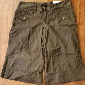 NWT Express Expresso Women's Long Shorts - Size 8